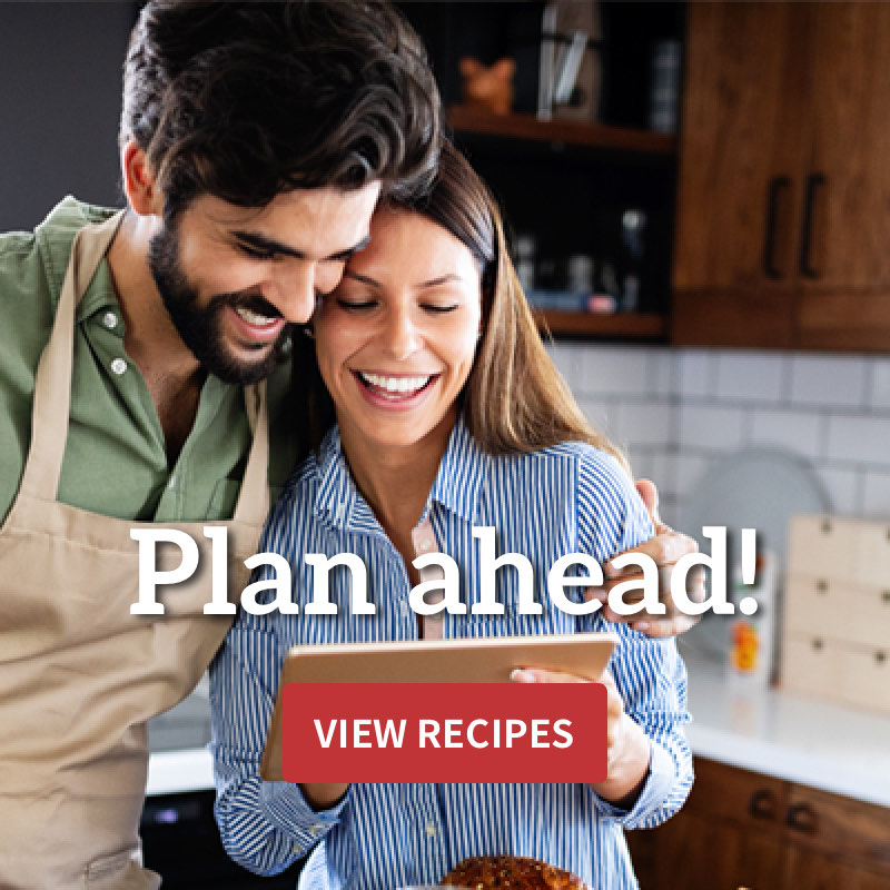 Plan your Meals and Build your list of ingredients